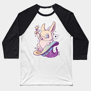 Hoppy Wizard bunny magic pun Baseball T-Shirt